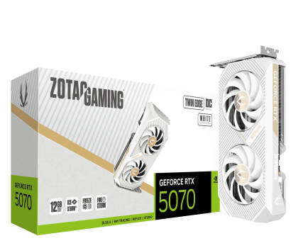 Karta graficzna Zotac GeForce RTX 5070 Twin Edge OC White 12GB GDDR7 DLSS4